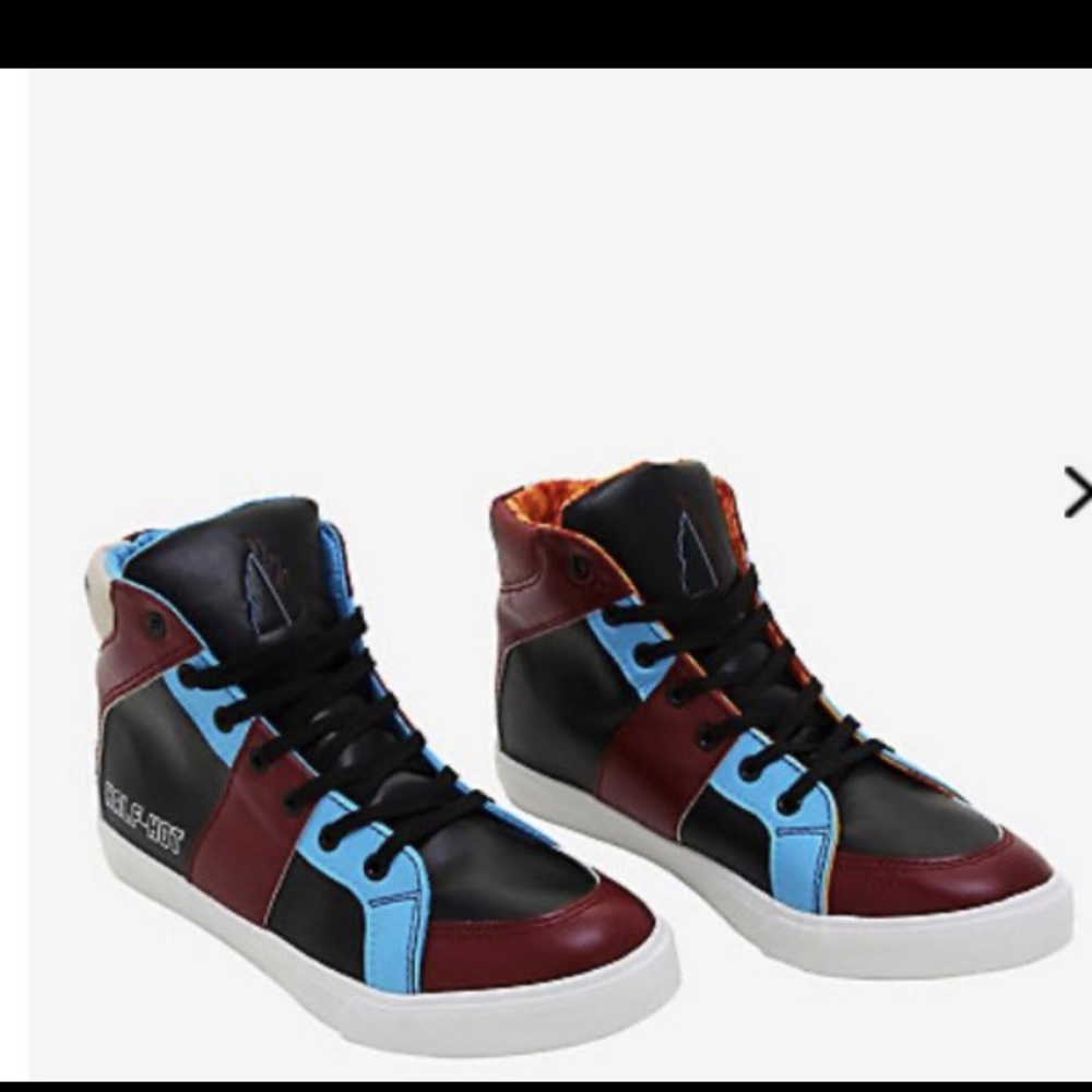 MY HERO ACADEMIA TODOROKI SPLIT HI-TOP SNEAKERS